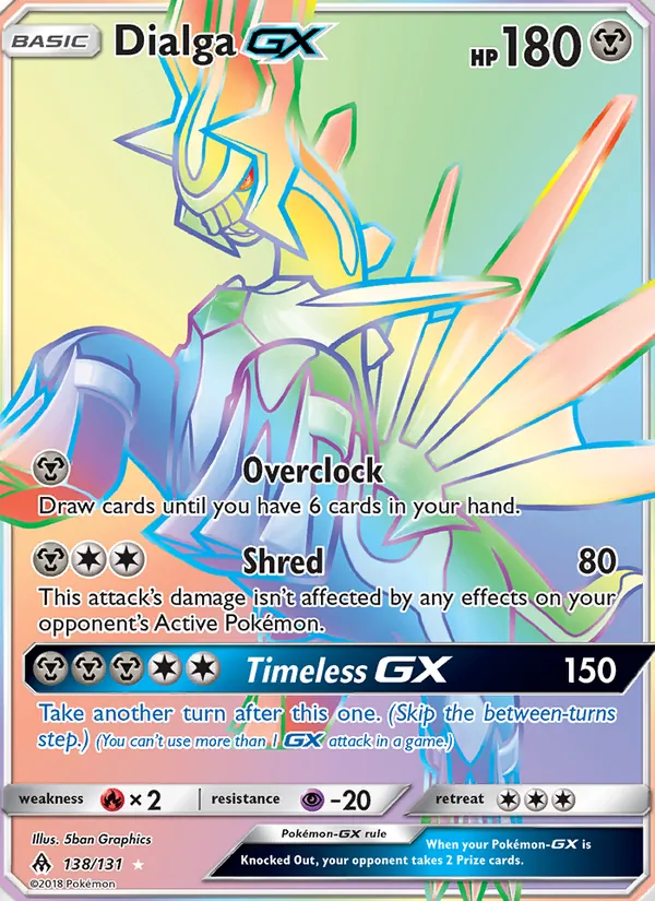 Dialga GX 138 · Forbidden Light