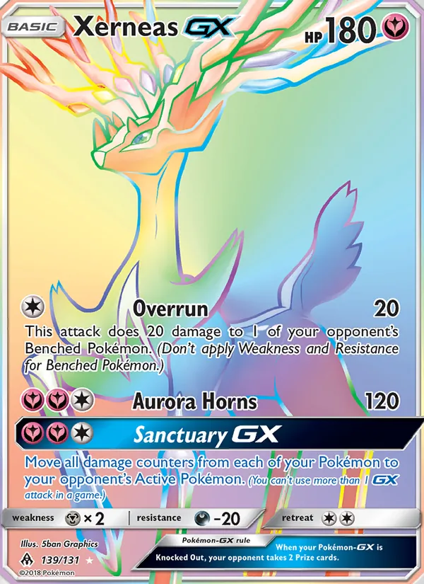 Xerneas GX 139 · Forbidden Light