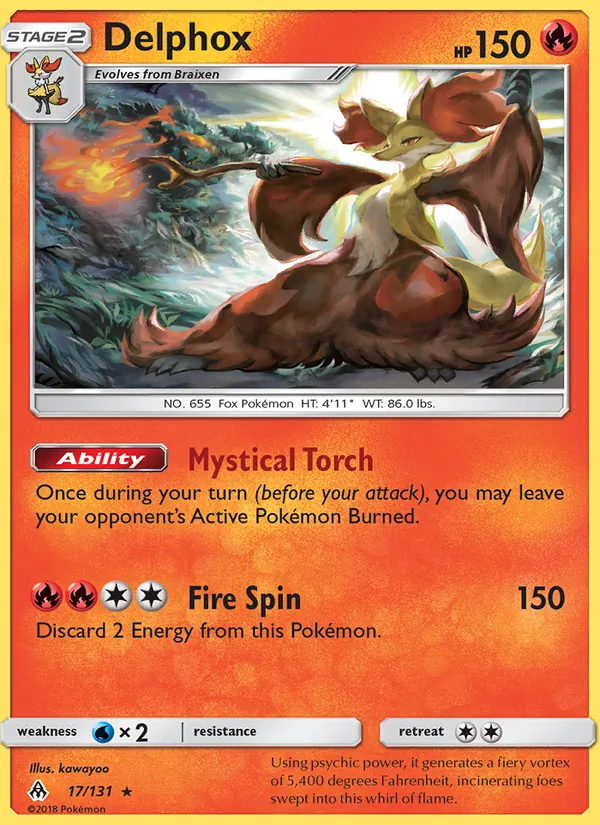 Delphox 17 · Forbidden Light