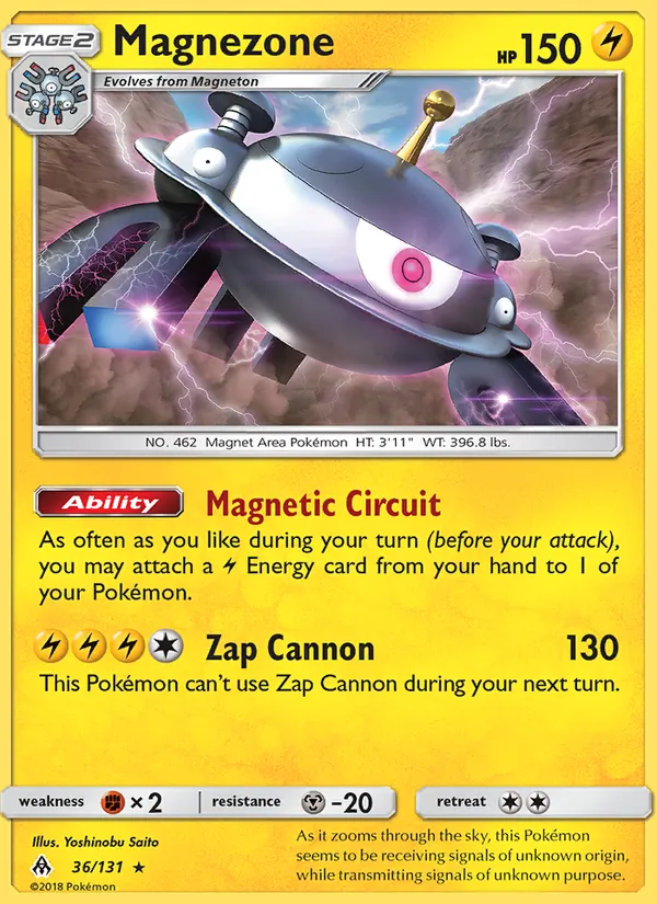 Magnezone 36 · Forbidden Light