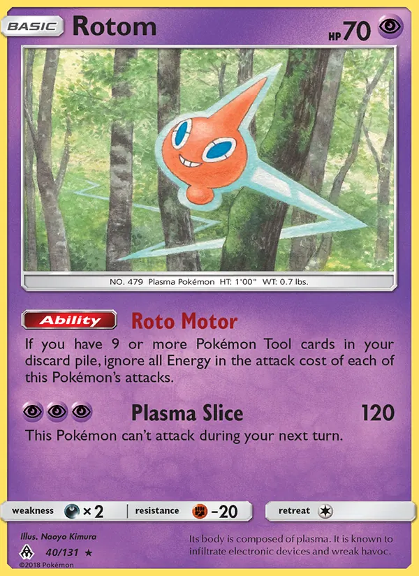 Rotom 40 · Forbidden Light