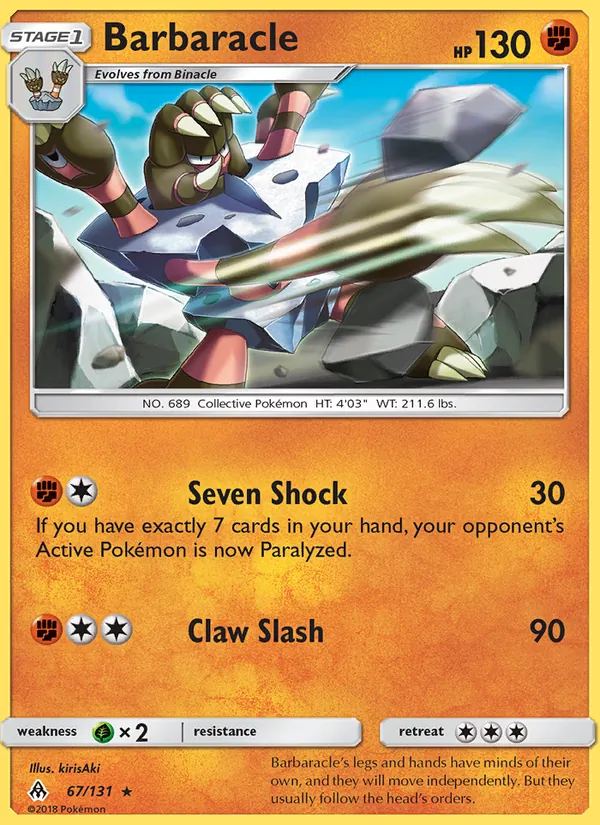Barbaracle 67 · Forbidden Light