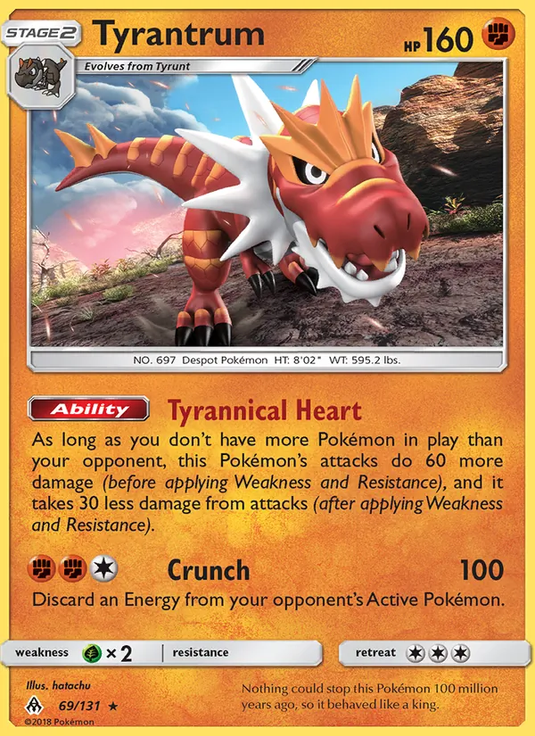 Tyrantrum 69 · Forbidden Light