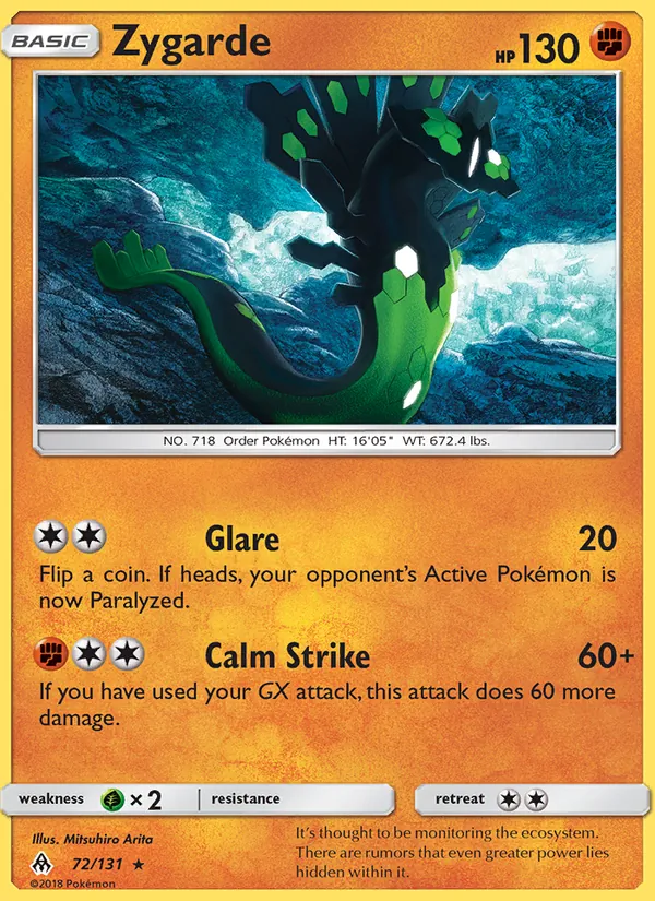 Zygarde 72 · Forbidden Light