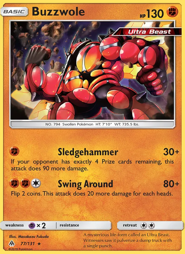 Buzzwole 77 · Forbidden Light