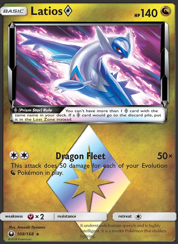 Latios ◇ 108 · Celestial Storm