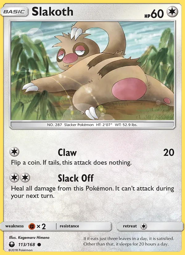Slakoth 113 · Celestial Storm