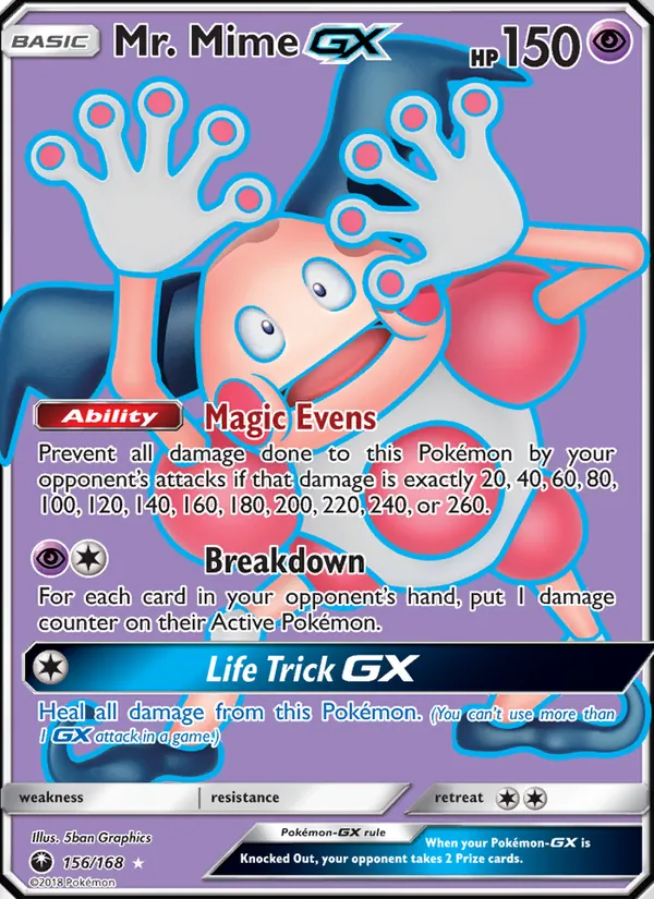 Mr. Mime GX 156 · Celestial Storm