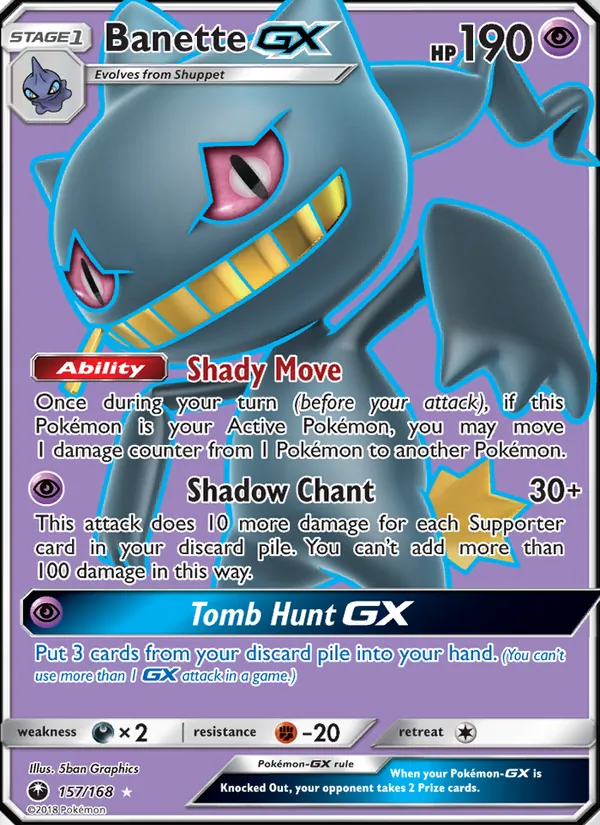 Banette GX 157 · Celestial Storm