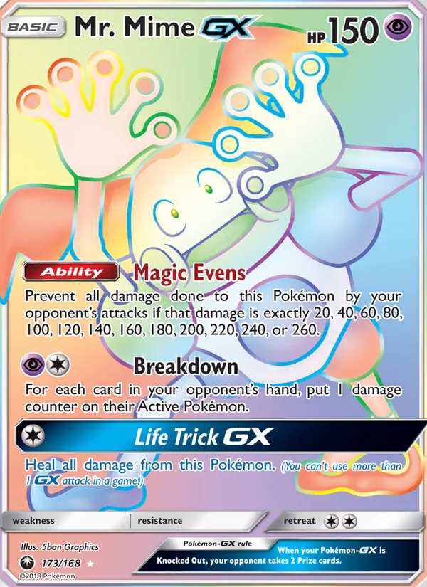 Mr. Mime GX 173 · Celestial Storm