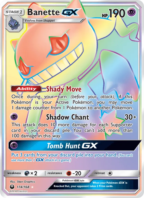 Banette GX 174 · Celestial Storm