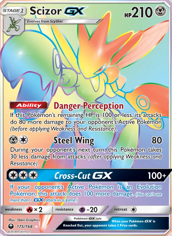 Scizor GX 175 · Celestial Storm