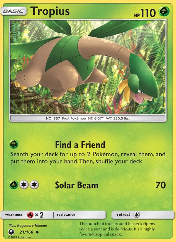 Tropius 21 · Celestial Storm