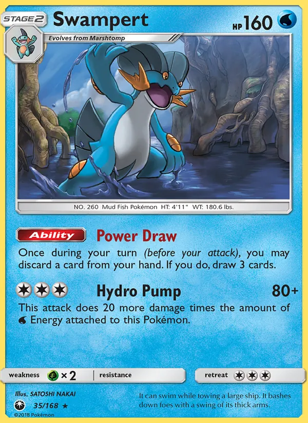 Swampert 35 · Celestial Storm