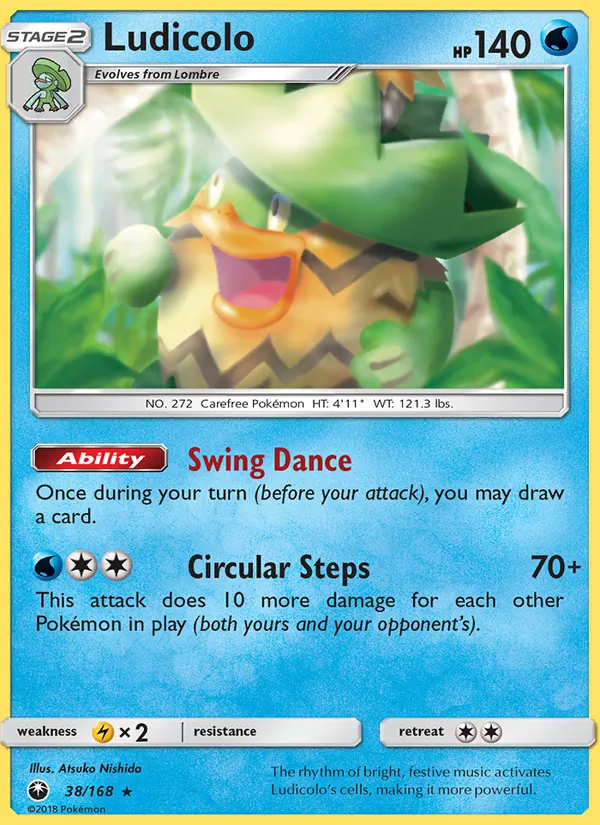 Ludicolo 38 · Celestial Storm