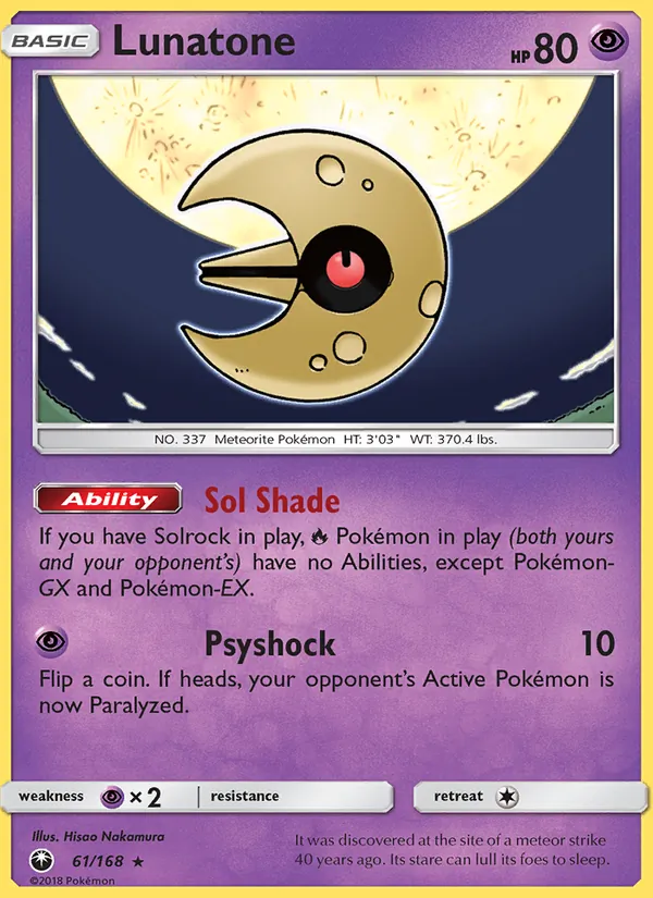 Lunatone 61 · Celestial Storm