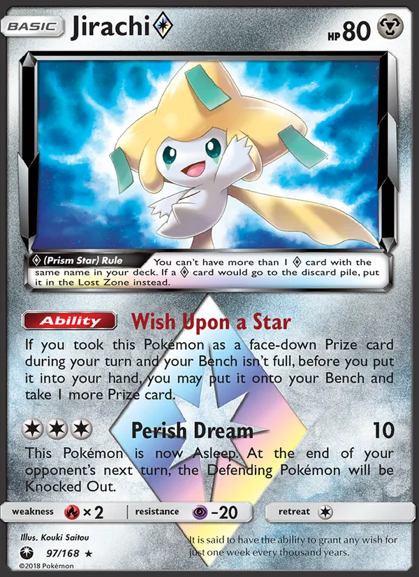 Jirachi ◇ 97 · Celestial Storm