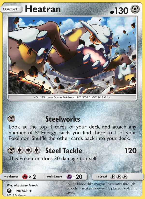 Heatran 98 · Celestial Storm