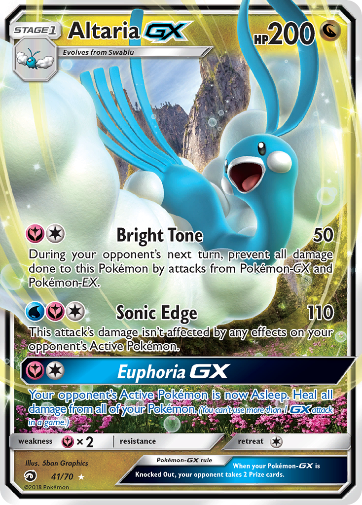 Altaria GX 41 · Dragon Majesty