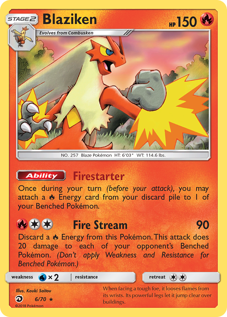 Blaziken 6 · Dragon Majesty