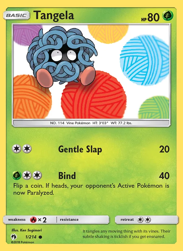 Tangela 1 · Lost Thunder