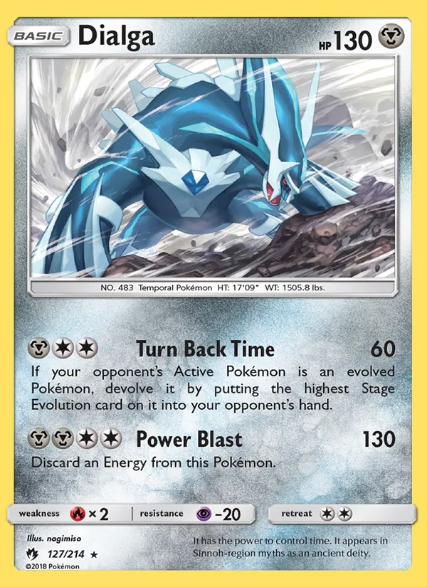 Dialga 127 · Lost Thunder