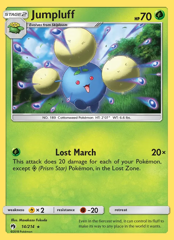 Jumpluff 14 · Lost Thunder