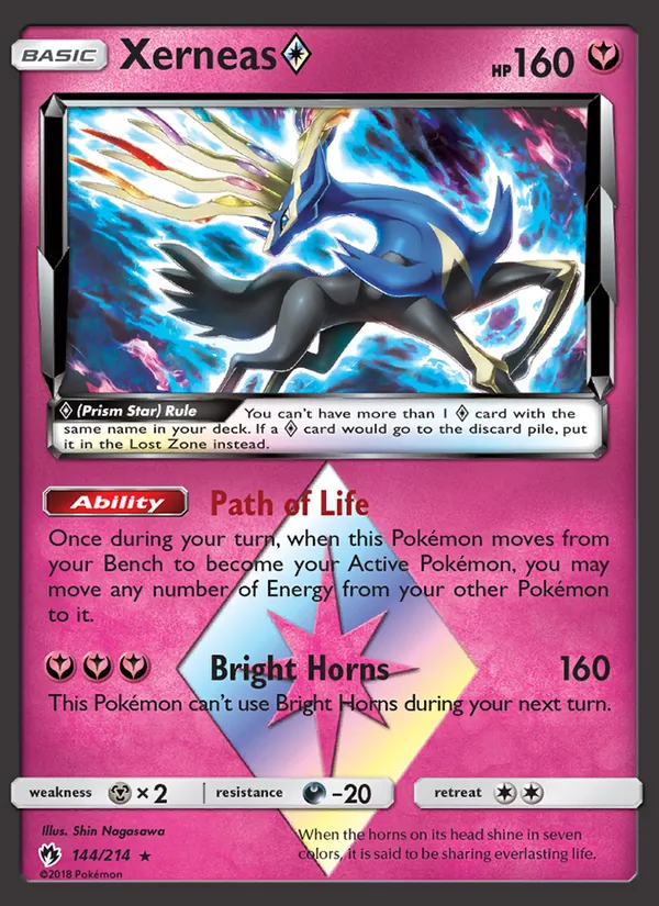 Xerneas ◇ 144 · Lost Thunder