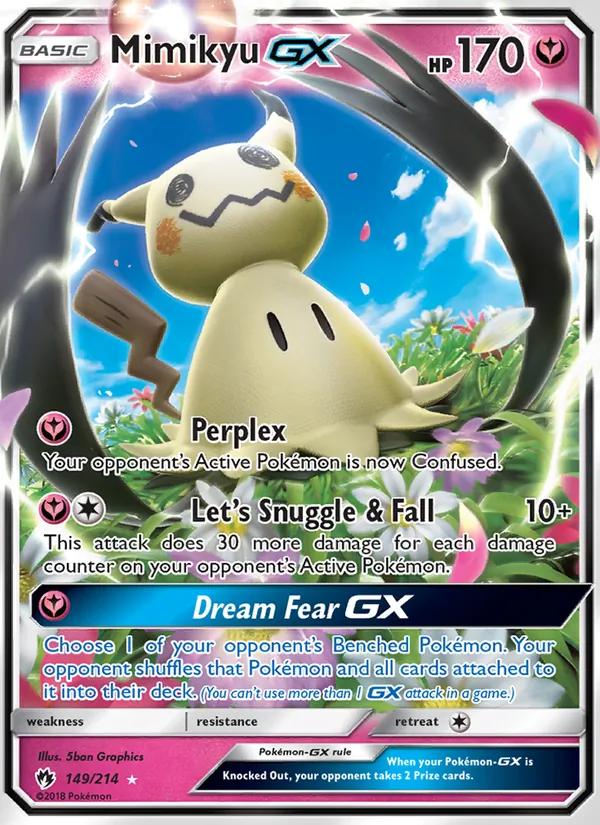 Mimikyu GX 149 · Lost Thunder