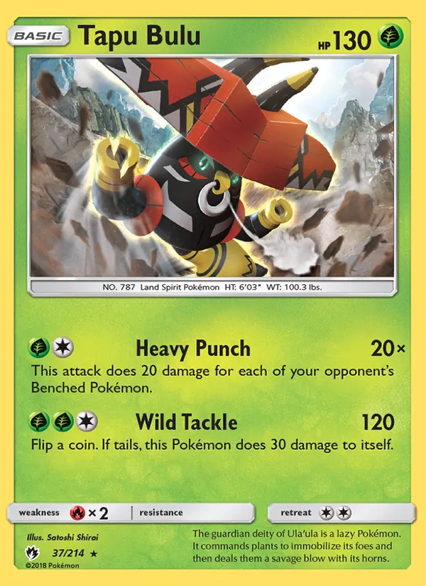 Tapu Bulu 37 · Lost Thunder