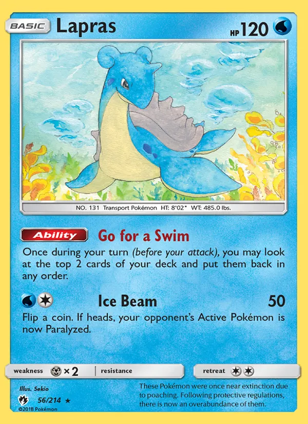 Lapras 56 · Lost Thunder