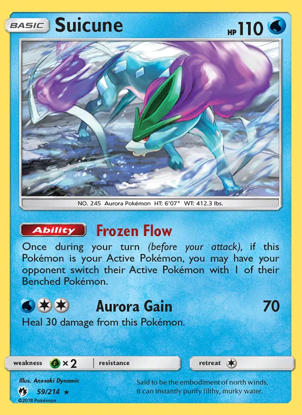 Suicune 59 · Lost Thunder