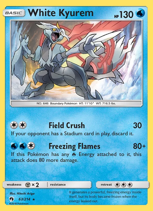 White Kyurem 63 · Lost Thunder