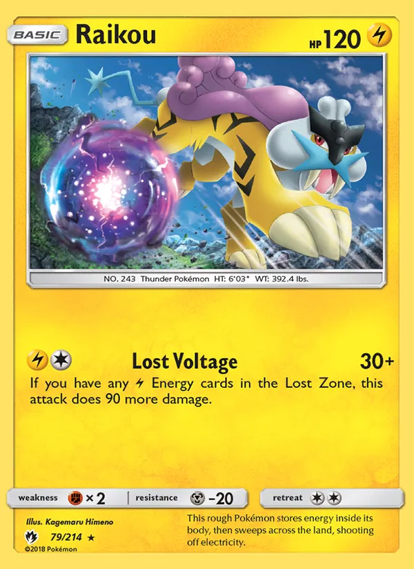 Raikou 79 · Lost Thunder
