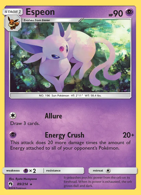 Espeon 89 · Lost Thunder