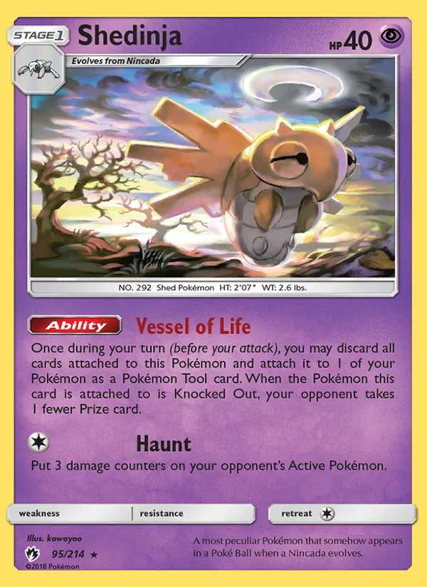 Shedinja 95 · Lost Thunder