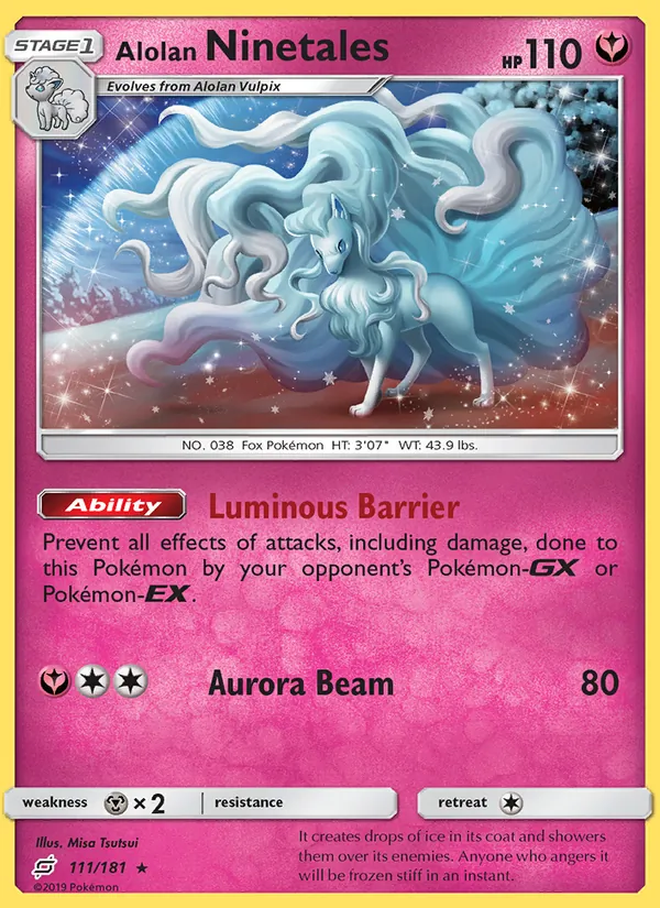 Alolan Ninetales 111 · Team Up