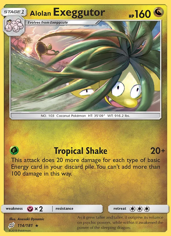 Alolan Exeggutor 114 · Team Up