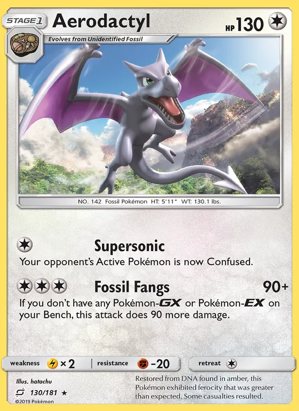 Aerodactyl 130 · Team Up