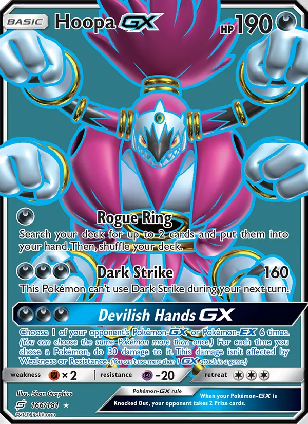Hoopa GX 166 · Team Up