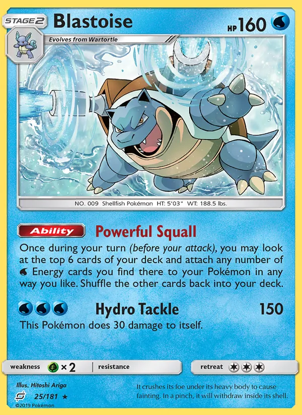 Blastoise 25 · Team Up