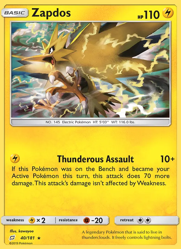 Zapdos 40 · Team Up