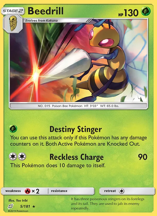 Beedrill 5 · Team Up