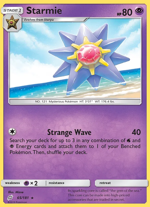 Starmie 65 · Team Up