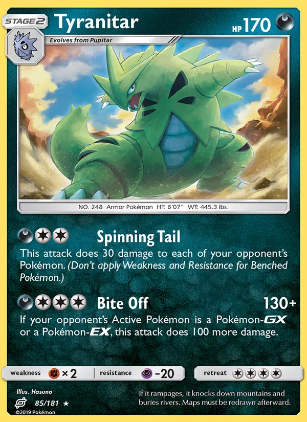Tyranitar 85 · Team Up