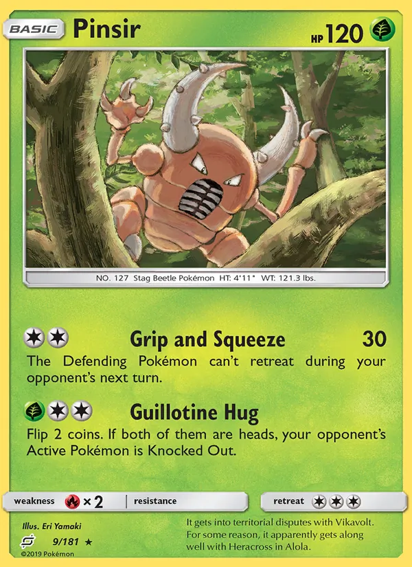 Pinsir 9 · Team Up