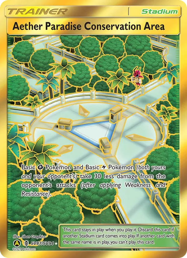 Aether Paradise Conservation Area SV87 · Hidden Fates Shiny Vault