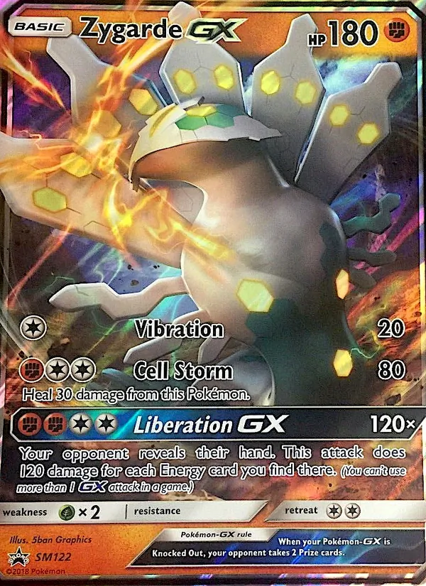 Zygarde GX SM122 · SM Black Star Promos