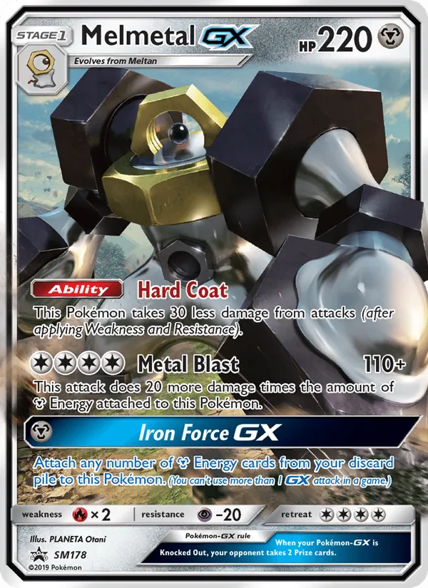 Melmetal GX SM178 · SM Black Star Promos