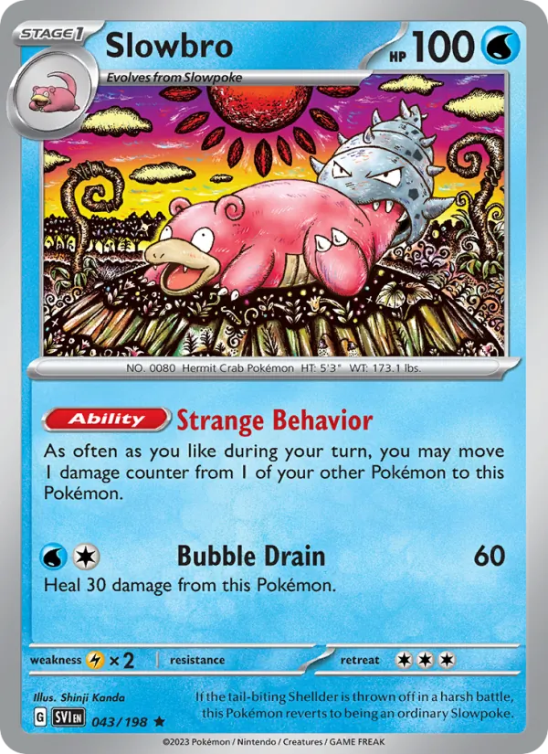 Slowbro 043 · Scarlet & Violet